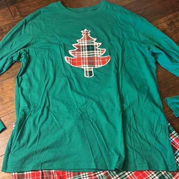 Jammies for Your Families Christmas Tree Pajama Set, size L - Picture 2 of 4